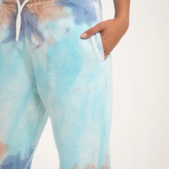 NWT NICCE Unisex Colare Tie-Dye Joggers Sweatpants, 100% Cotton, size M and L - Picture 4 of 11